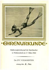1968 Ehrenurkunde